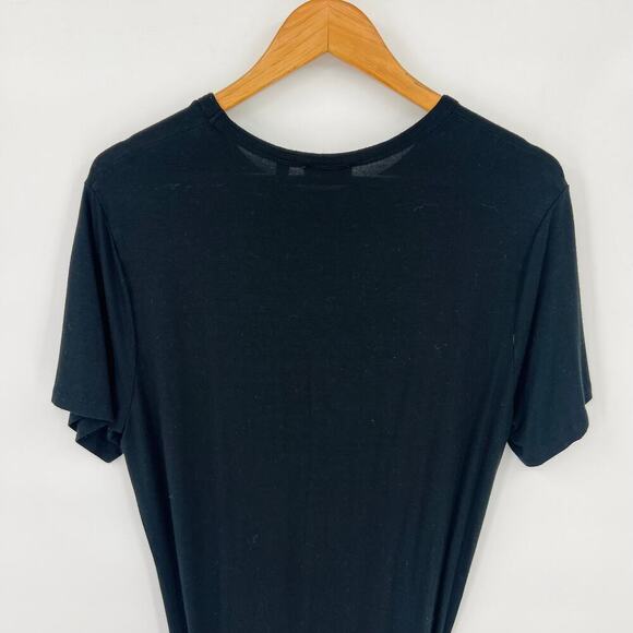 Wilfred Free Black Midi Maxi Dress Women's Size Large - Picture 3 of 5